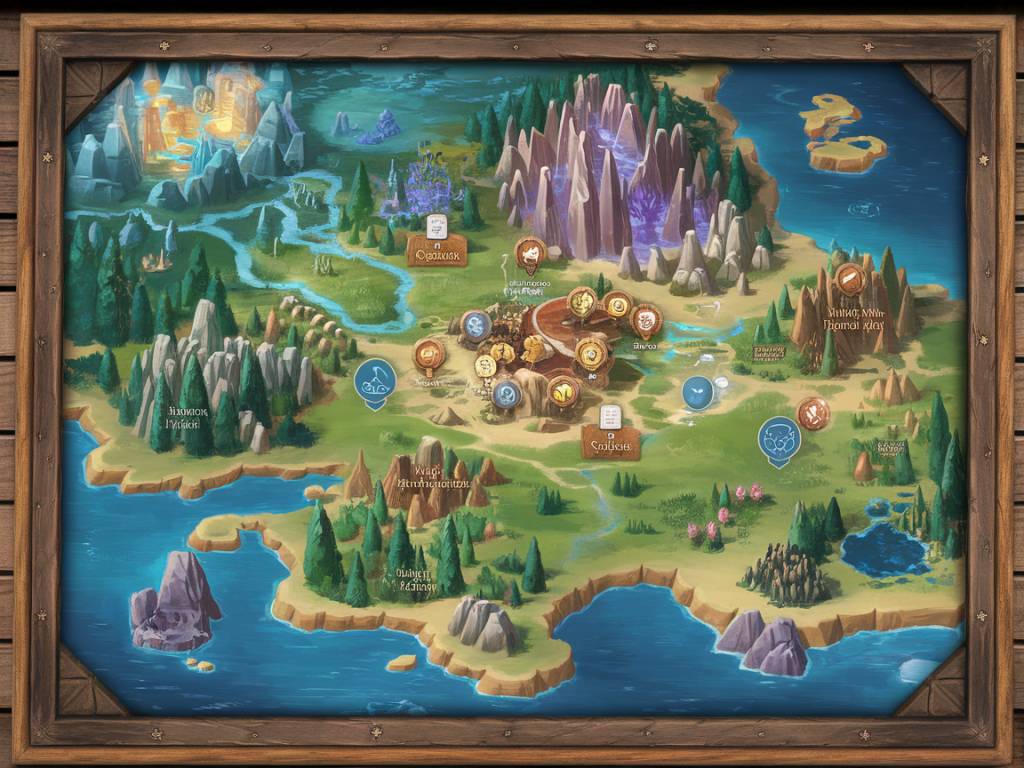 Les cartes interactives numériques : une révolution pour naviguer dans les mondes de la fantasy.
