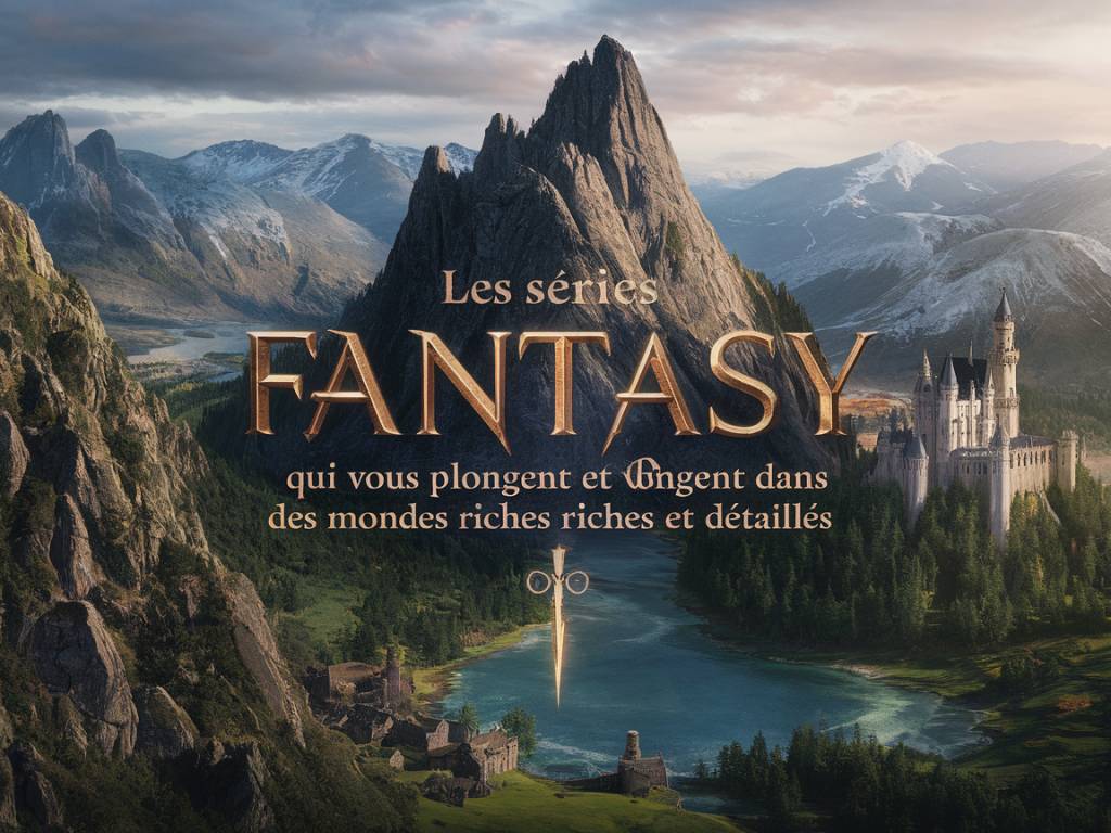 Les séries fantasy qui vous plongent dans des mondes riches et détaillés