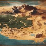 Voyage au cœur des cartes illustrées dans les sagas fantasy