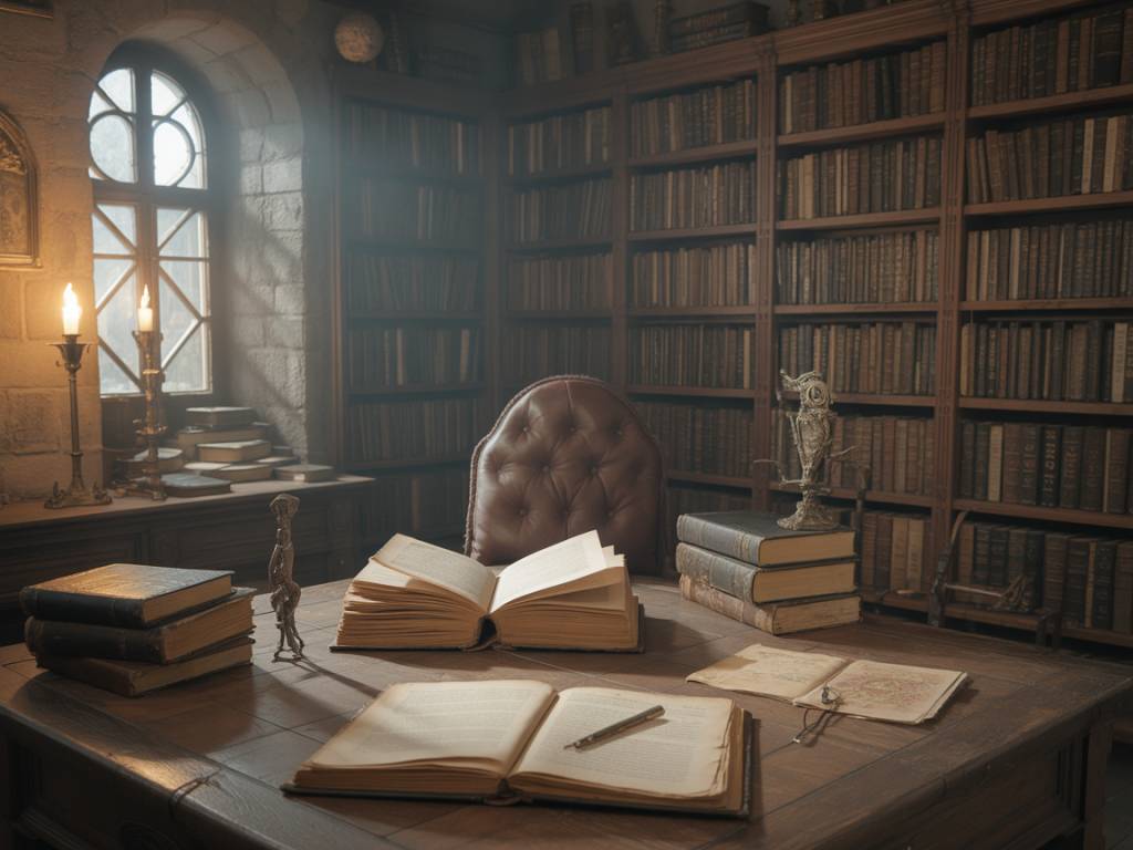 Les bibliothèques interdites dans la fantasy : savoir maudit, grimoires anciens et secrets de mondes oubliés